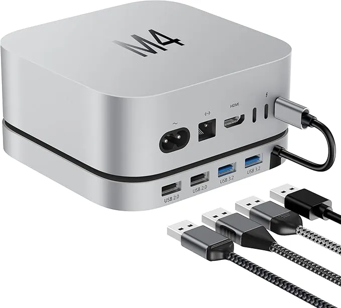 Amazon | UGREEN Mac mini M4/M4 Pro 専用 USB-Cハブ & スタンド