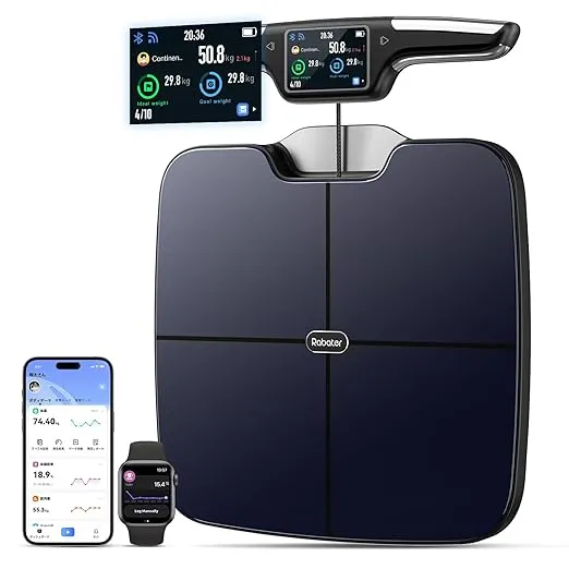 ActiveSlender+新品パッド3組+新品体組成計 Rabater - Rabater 体重計 体組成計 の評価 | SHOPSTAFF