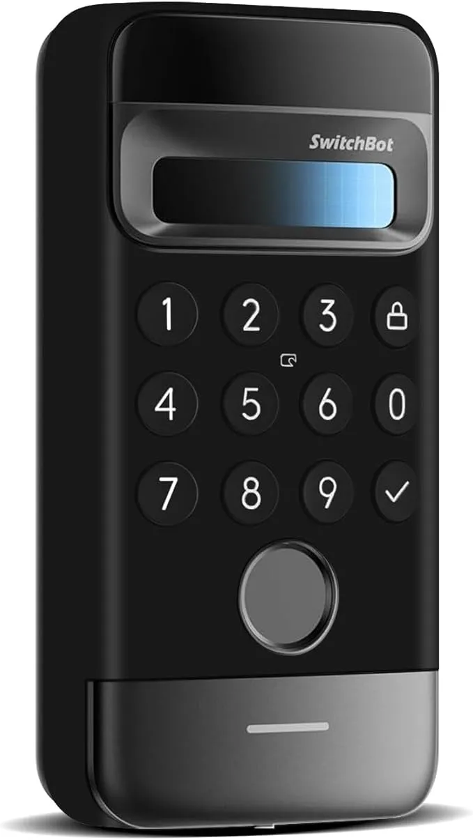 YCJDP - SwitchBot 顔認証パッド 指紋認証 暗証番号 スマートロック