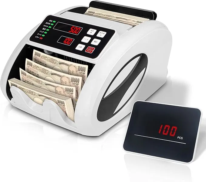 shuangbugao - 紙幣カウンター【2025新紙幣対応・日本専用】マネー