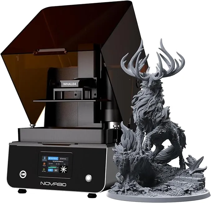 NOV3D Whale3 Ultra 3Dプリンター 高速3DLCDプリンター,3D印刷機,樹脂加熱プリンター,whale3