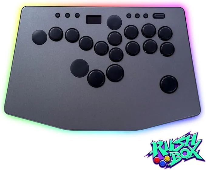 カスタムアーケードコントローラ |レバー+レバーレス PS5/PS4/PC対応 RUSHBOX - RushboxLite 2 レバーレス PS5 レバーレスコントローラー