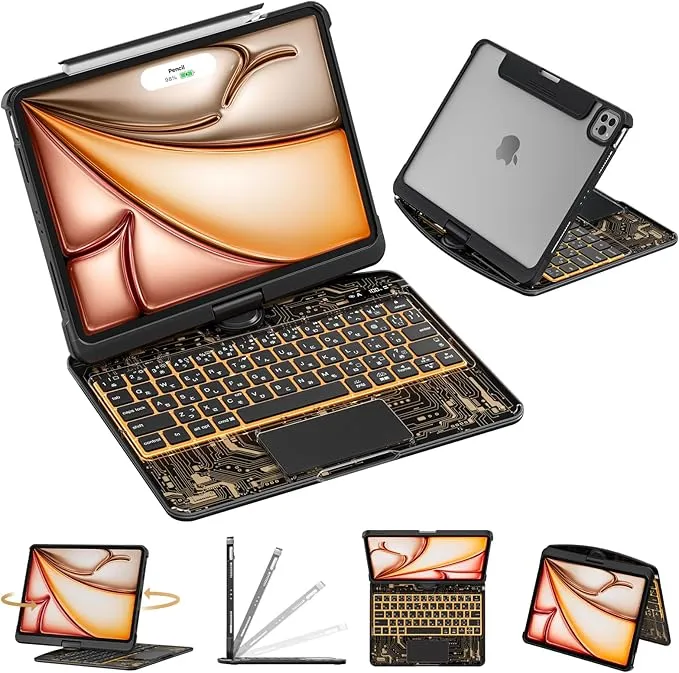 Sencela - iPad Pro 13インチ（M4 2024年発売）対応 日本語配列