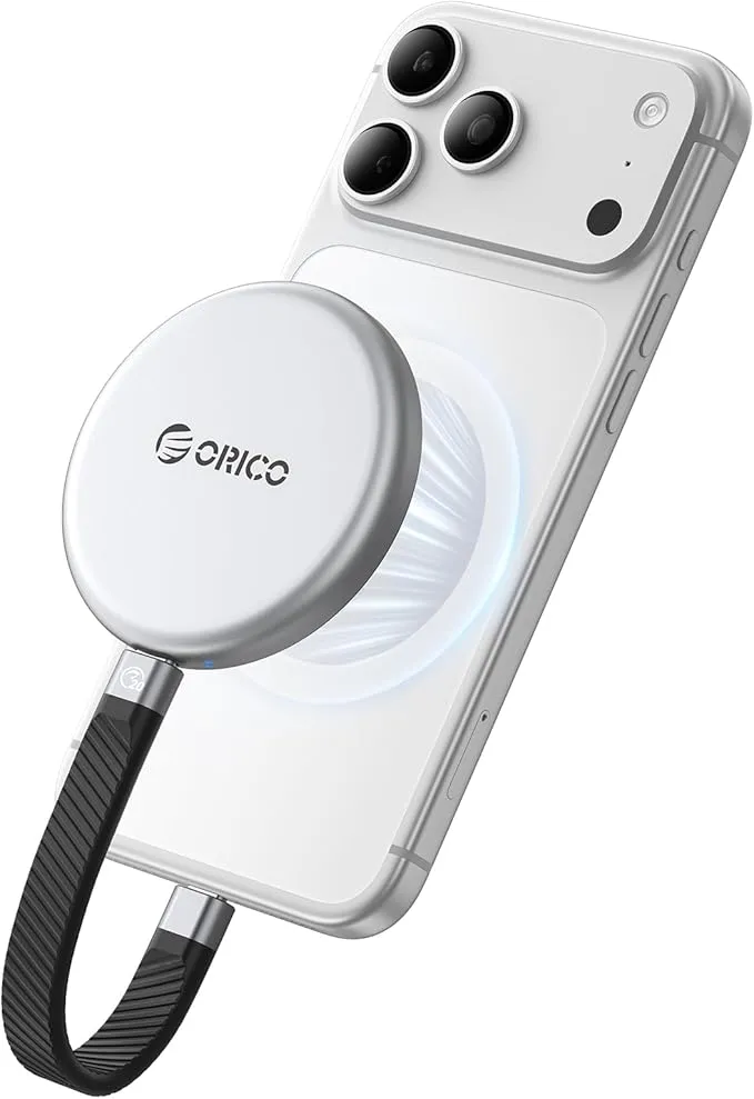 【新品】ORICO ポータブルSSD 2TB 20Gbps ORICO - 2TB MagSafe対応 円形超軽薄型 SSD 外付け 20Gbps高速転送 8.5