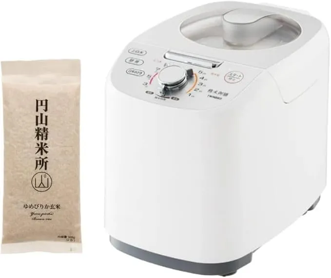 山善(YAMAZEN) - 圧力式 家庭用精米機 つきたて米の達人 5合用