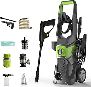 【訳アリ品】AUAU 高圧洗浄機 1800W 17MPa 水道直結 洗車 家庭用 Amazon | AUAU 高圧洗浄機 1800W 17MPa 水道直結 4つのノズル 自吸両用