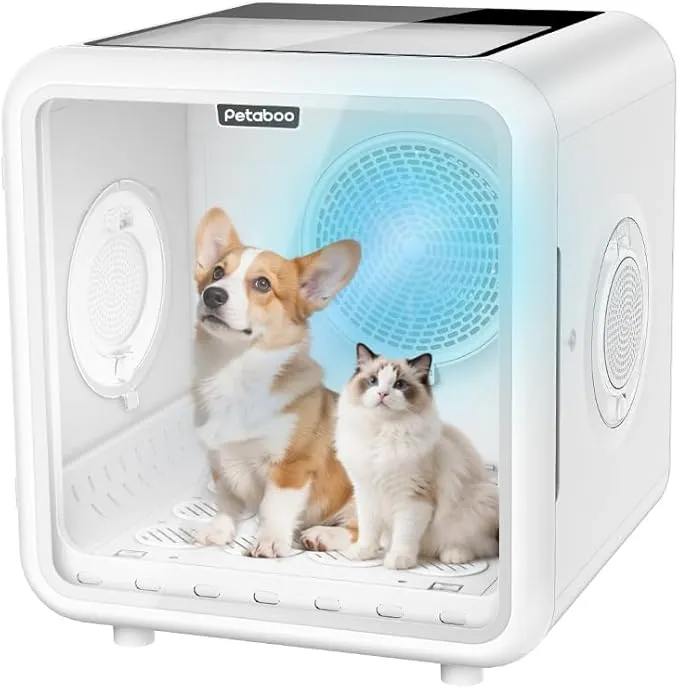 Petaboo - ペット乾燥機 Petaboo ペットドライヤー【72L大容量 ドア
