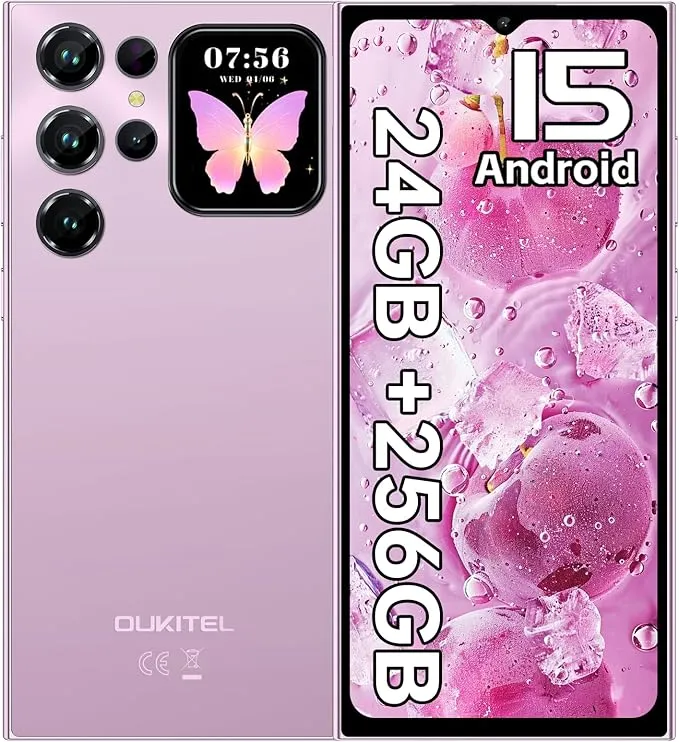 ほぼ未使用】OUKITEL C62 SIMフリースマホ ブルー oukitel スマホ