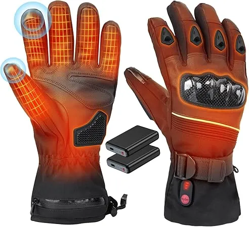 Ceoir - 電熱グローブ 電熱手袋 【2025年新モデル 防衝撃ヒーター