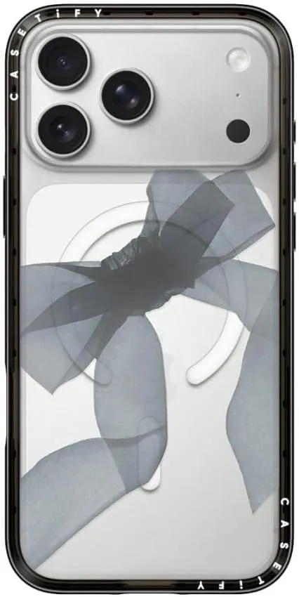 CASETiFY - コンパクト iPhone 17 Pro Max ケース Black Organza