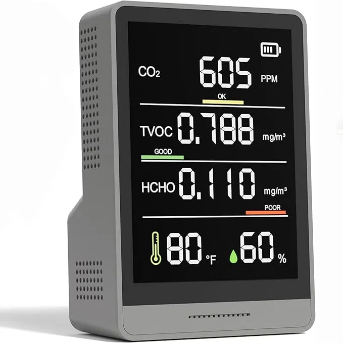 二酸化炭素濃度計・CO2モニター17選！感染対策に役立つ選び方と