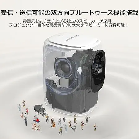HiFiスピーカー内蔵
