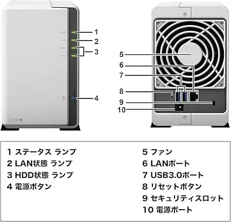 Synology DS220j/JP