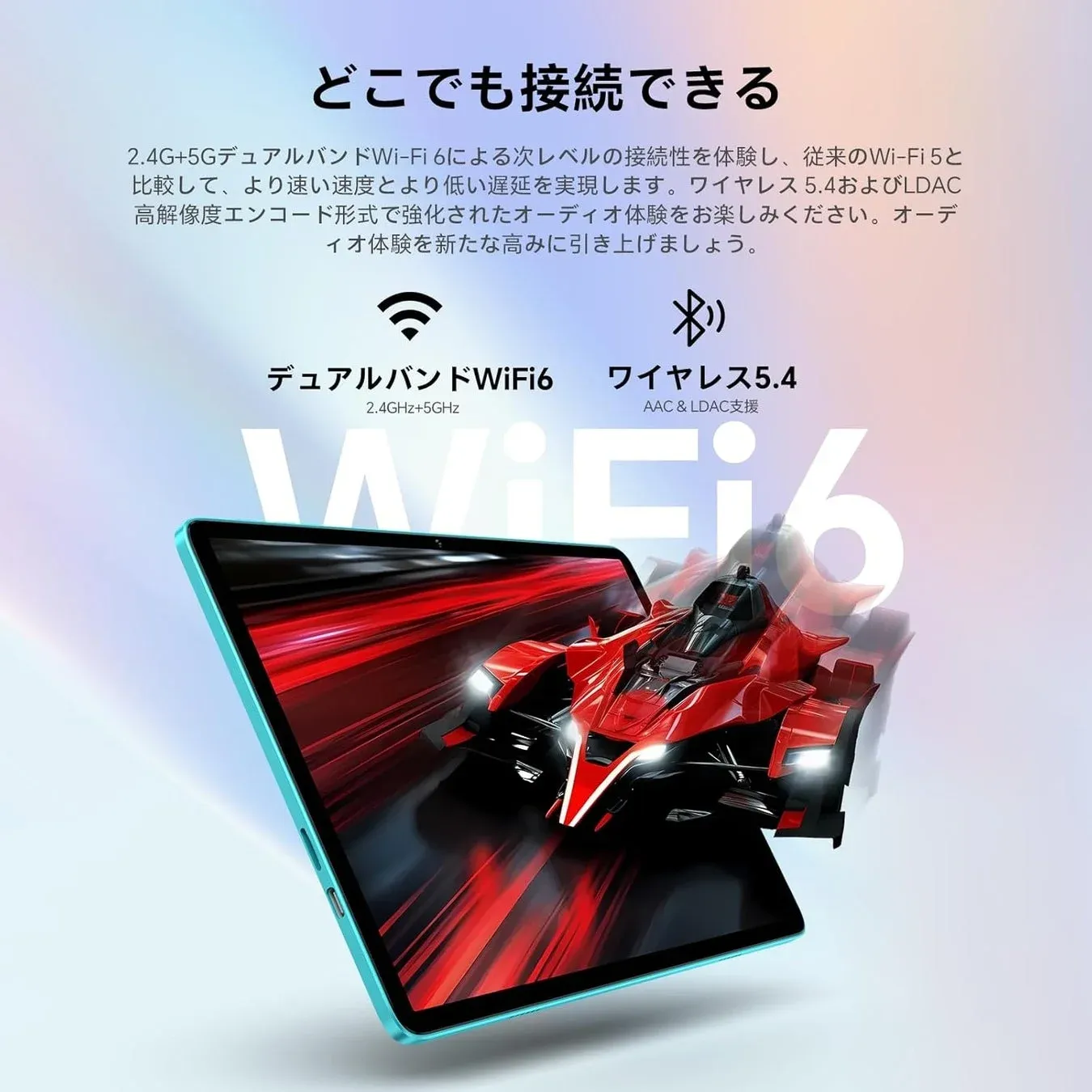 Wi-Fi 6とBluetooth 5.4