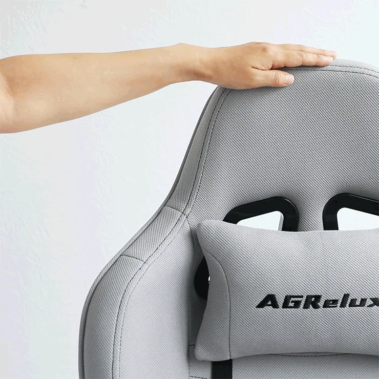 AGRelux ファブリック グレー レビュー｜あぐらもできる新色ゲーミング