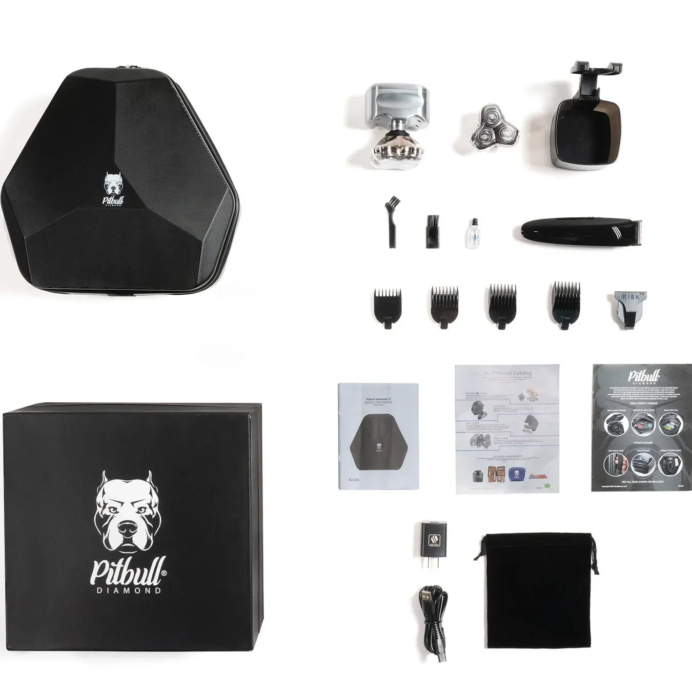 Skull Shaver Pitbull Diamond PRO レビュー | 日本初上陸のスキン
