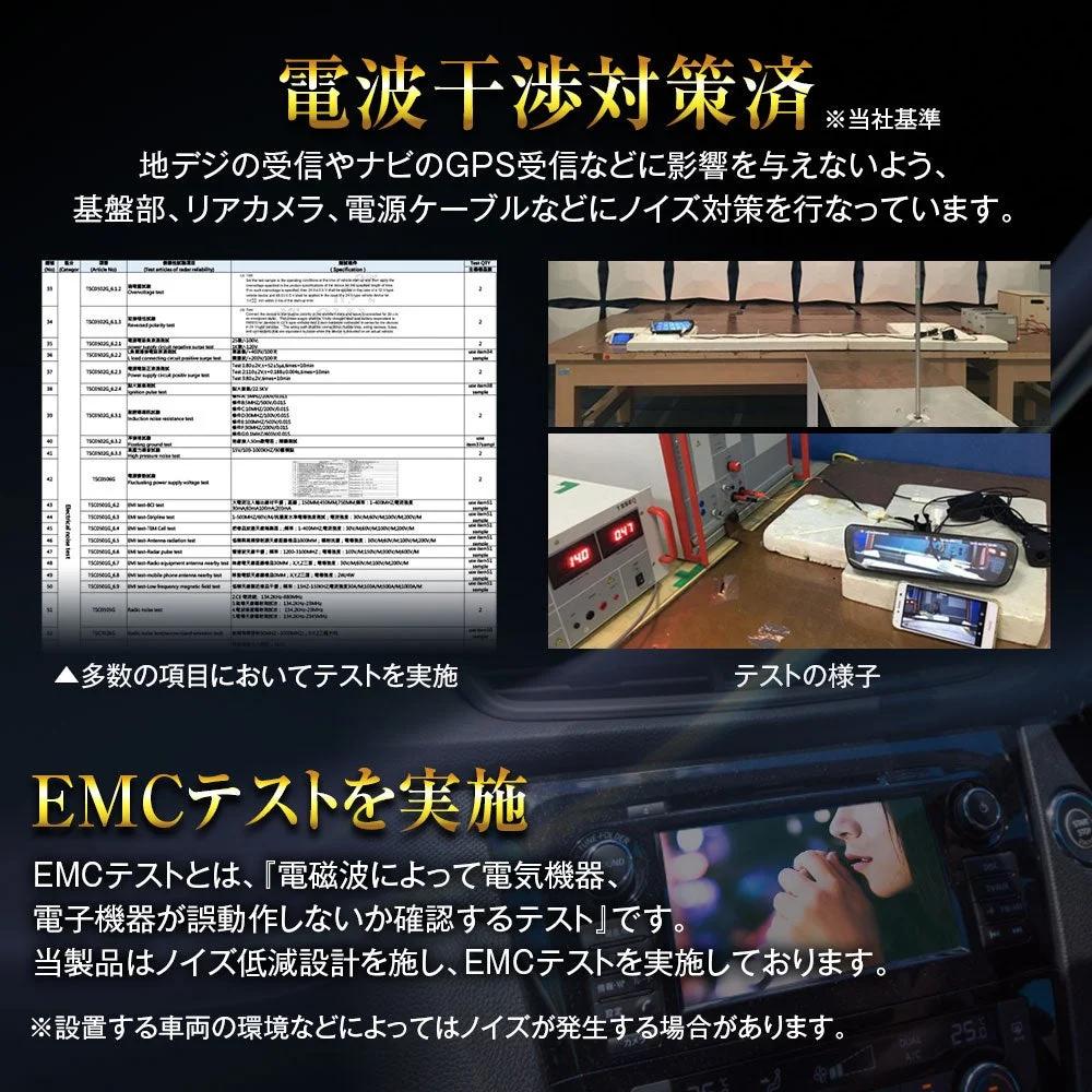 電波干渉対策済